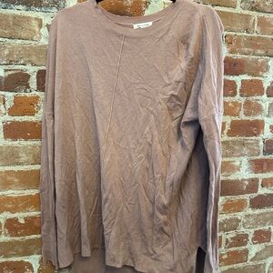 Mauve long sleeve sweater